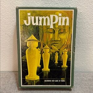 Jumpin Board Game - Yellow and Green